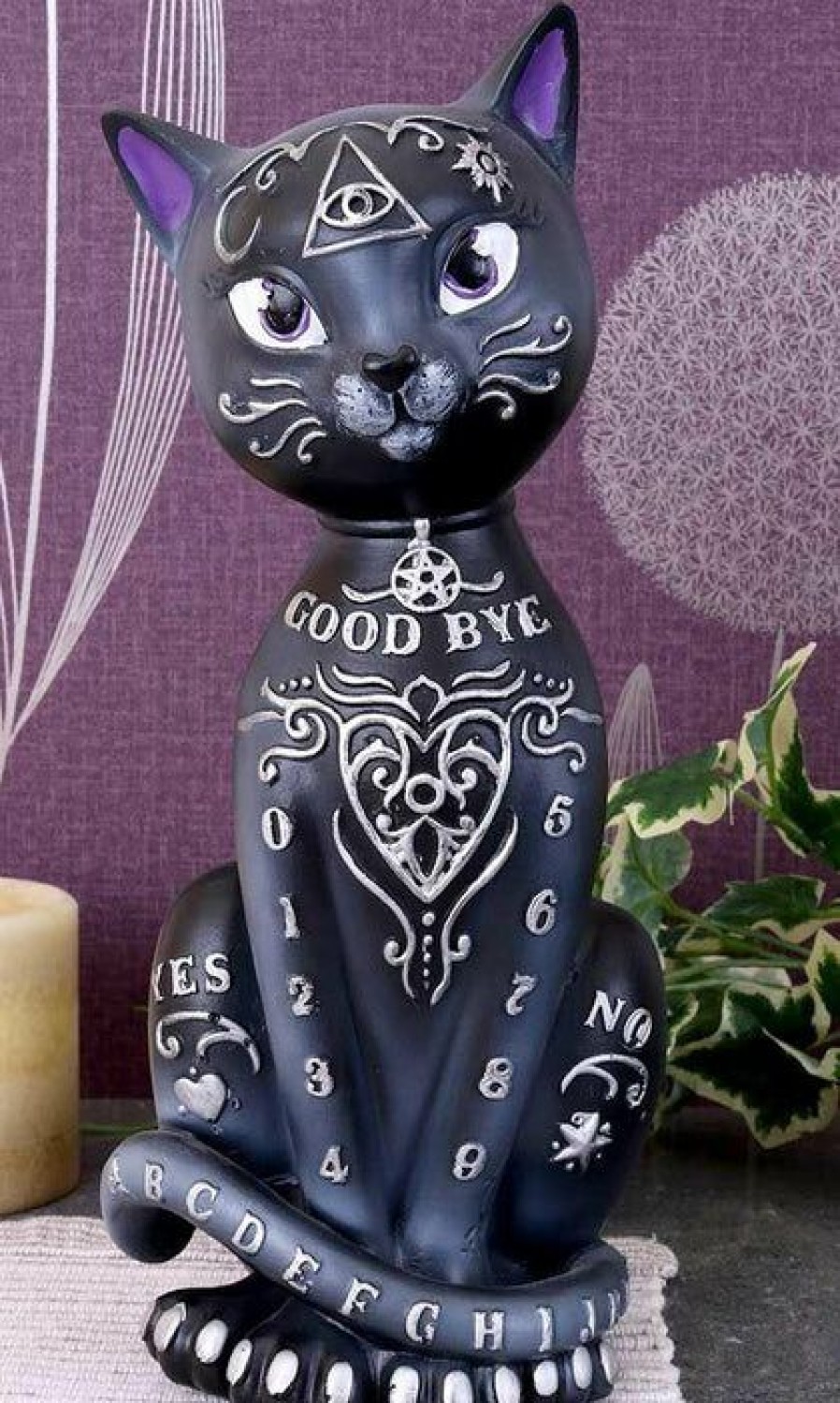 Styles * | Cheapest Nemesis Now Cats Mystic Kitty | Figurine*