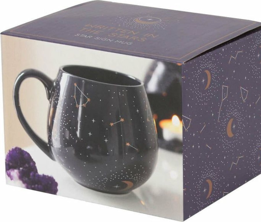 Accessories * | Top 10 Gothic Gifts All Purple Constellation | Rounded Mug