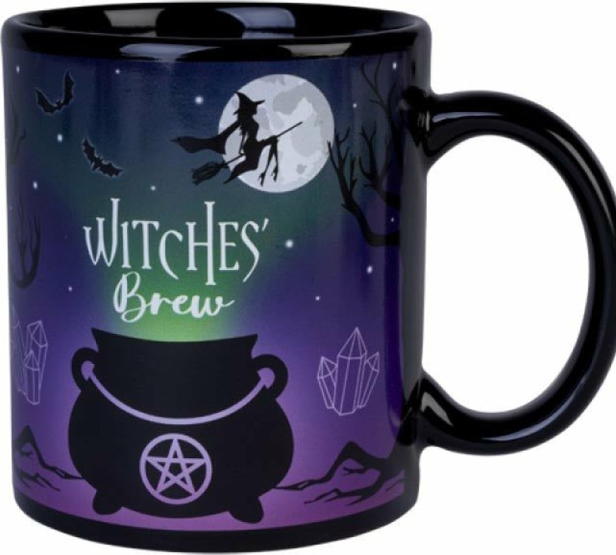 Styles * | Deals Homewares Bats Witches' Brew | Coffee Mug