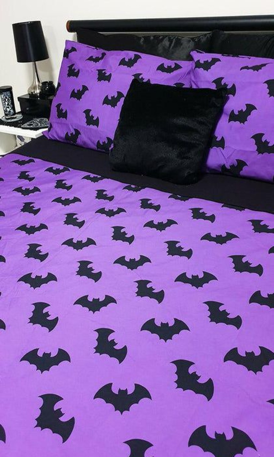 Styles * | Flash Sale Hells Blankets Twilight Bats | King Quilt Set*