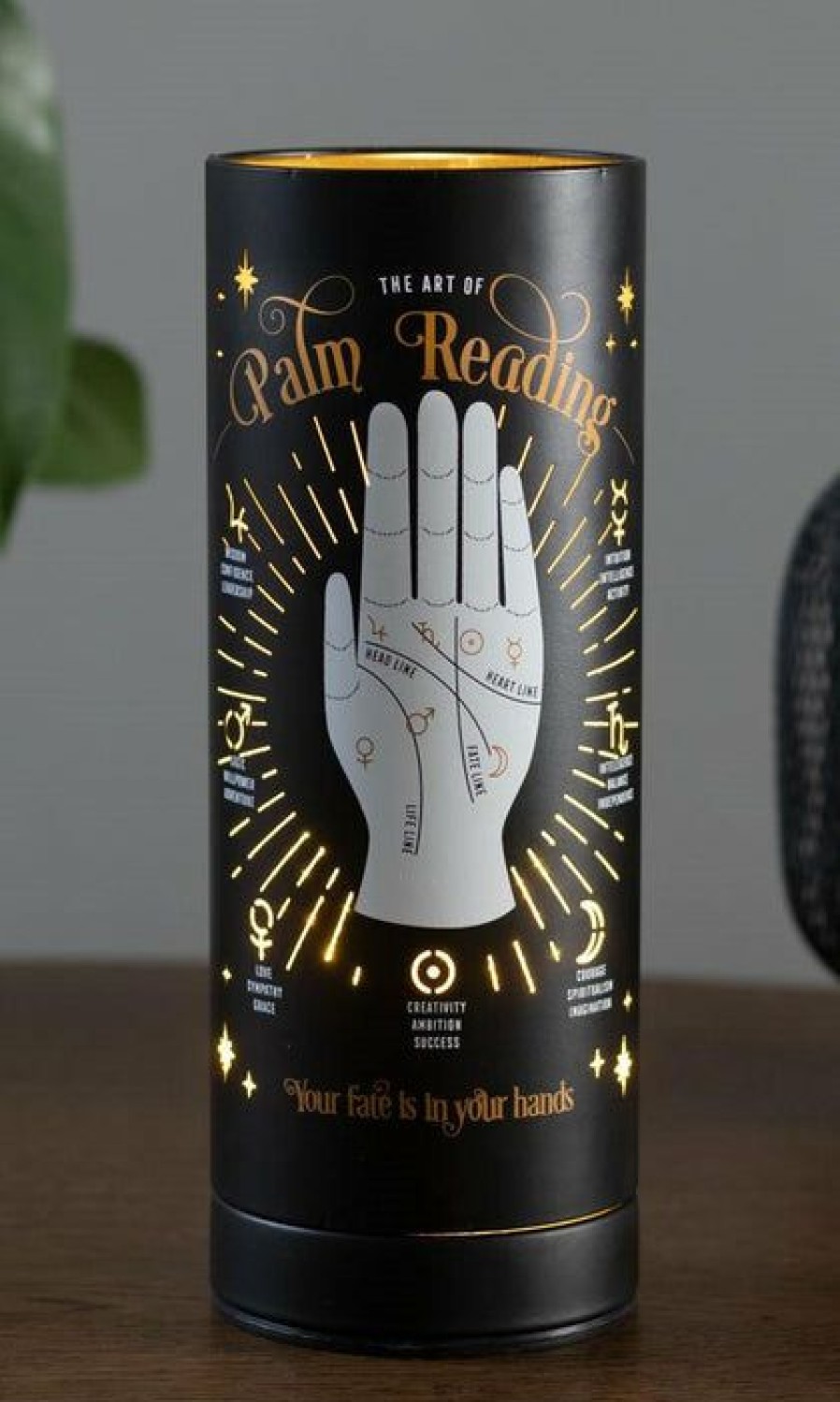 Homewares * | Promo Gothic Gifts Gothic Homewares Palm Reading | Electric Aroma Lamp*