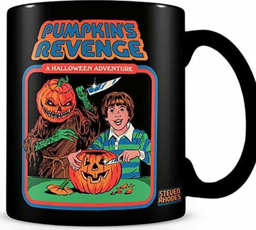 Homewares * | Best Sale Steven Rhodes Gothic Homewares Pumpkins Revenge | Mug