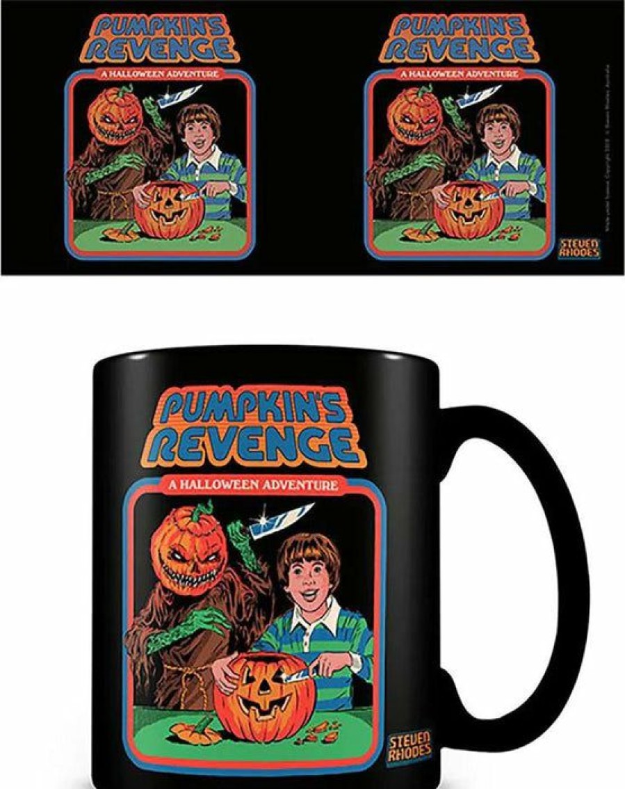 Homewares * | Best Sale Steven Rhodes Gothic Homewares Pumpkins Revenge | Mug