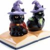 Styles * | Best Pirce Homewares Black Cats | Salt & Pepper Set