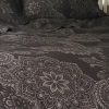 Accessories * | Best Deal Sin In Linen All Midnight Ink | King Duvet Cover