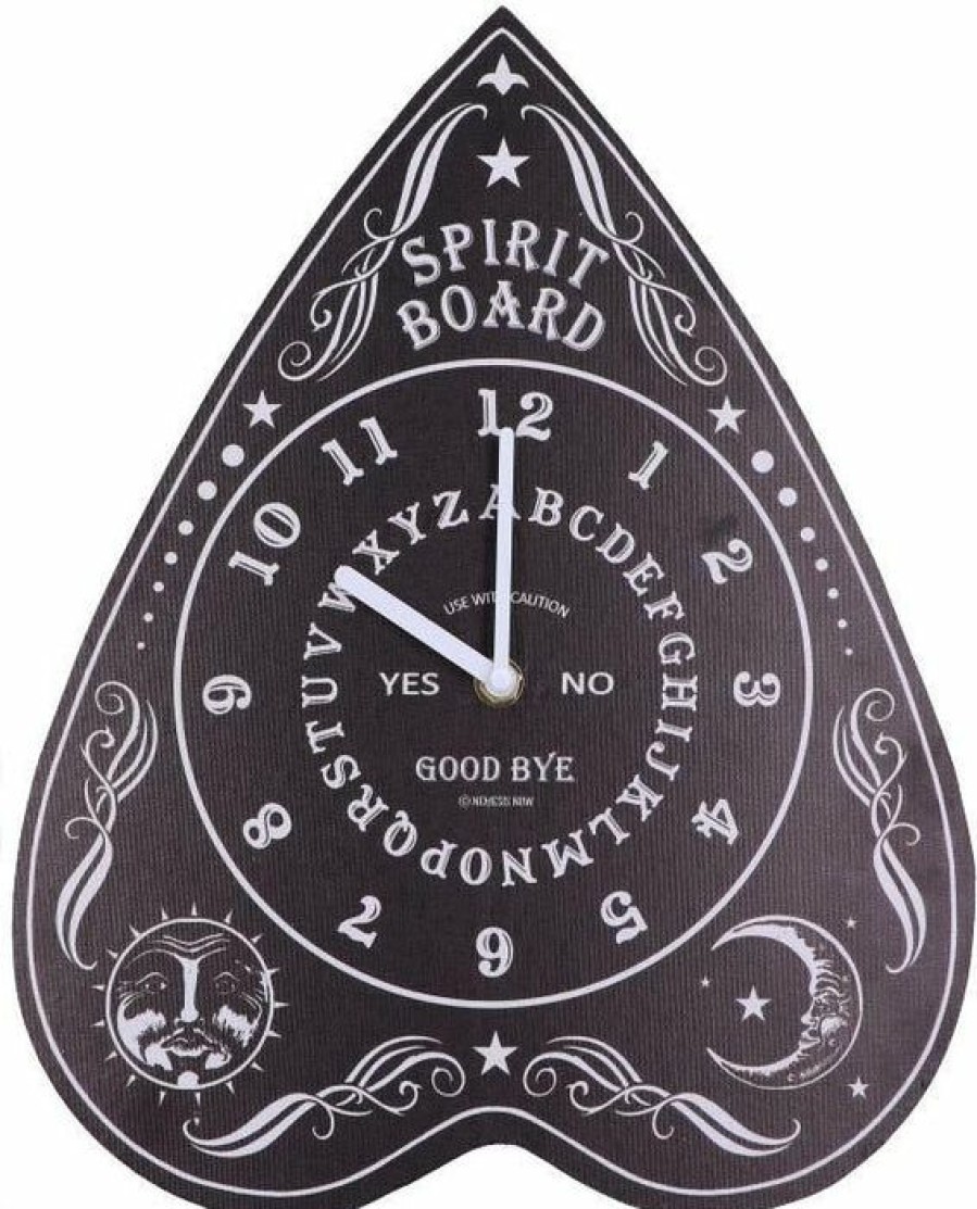 Homewares * | Outlet Nemesis Now Gothic Homewares Spirit Board | Clock