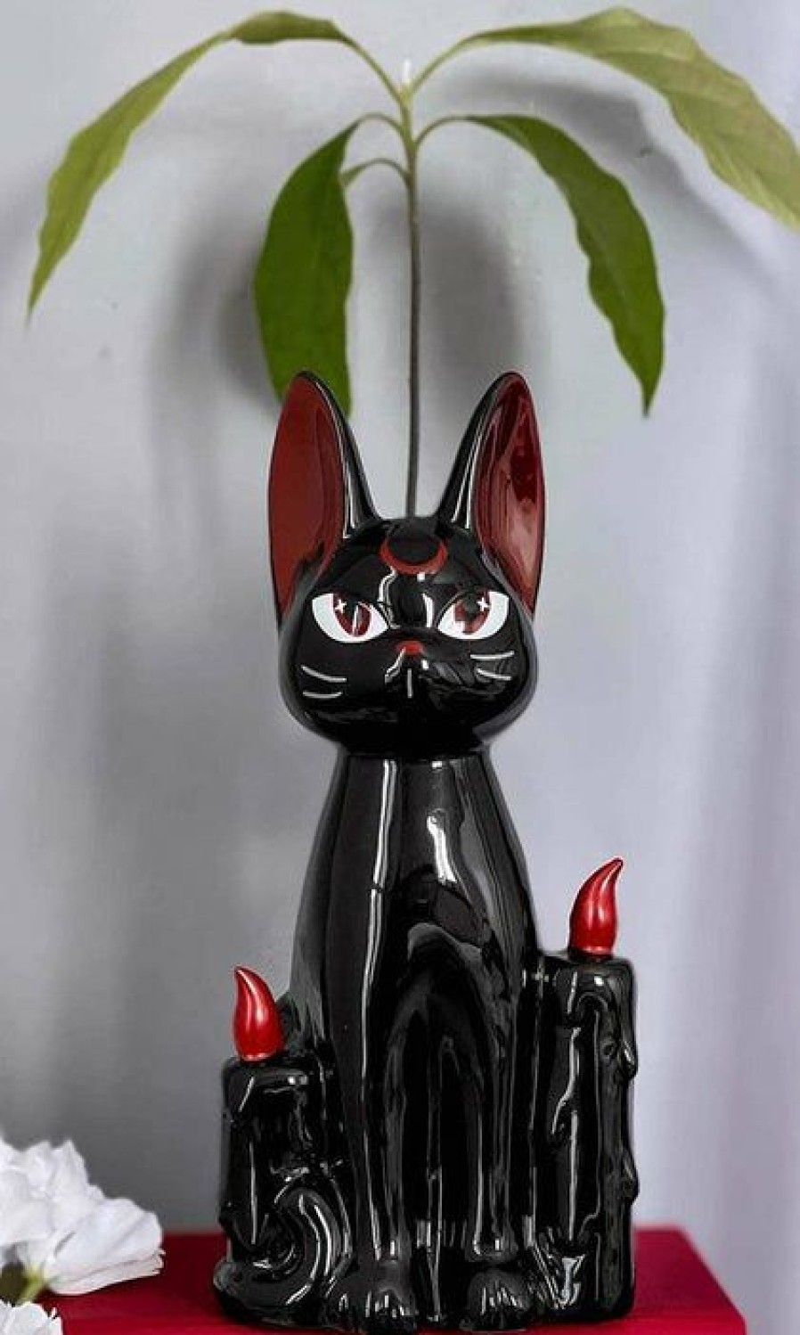 Styles * | Deals Killstar Cats Neko | Tall Vase"