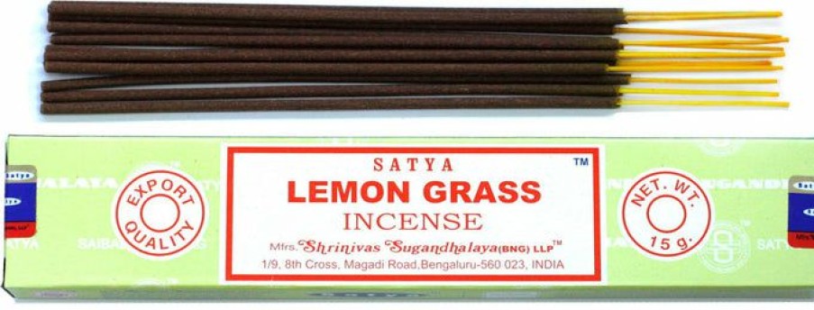 Styles * | Brand New Satya Incense Witchcraft Lemon Grass | Incense Sticks