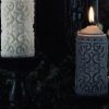 Homewares * | Promo The Ened Teeth Gothic Homewares Mildred Gothic Pillar | Candle