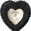 Homewares * | Flash Sale Alchemy Gothic Gothic Homewares Small Black Rose Heart | Photo Frame