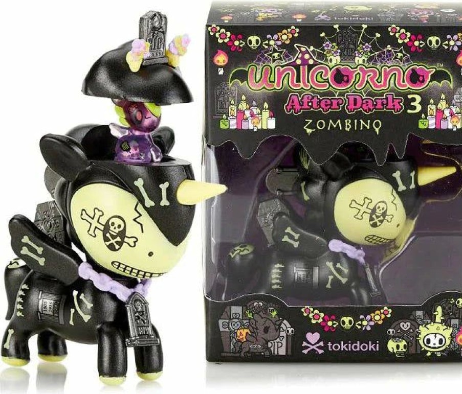 Pop Culture * | Flash Sale Tokidoki Vinyl Toys Unicorno After Dark [Series 3] | Zombino [Limited Edition]