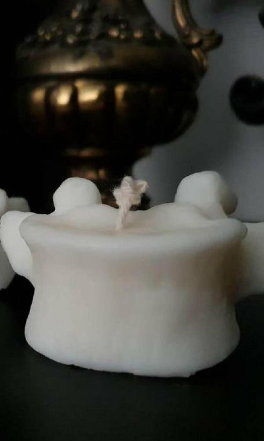 Homewares * | Brand New Wixcraft Candles Gothic Homewares Vertebrae [Single] | Tealight