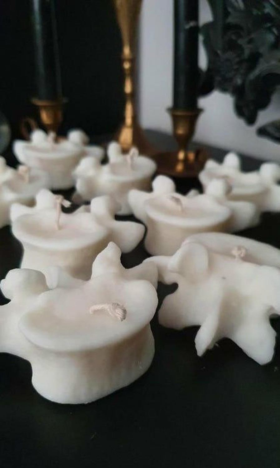 Homewares * | Brand New Wixcraft Candles Gothic Homewares Vertebrae [Single] | Tealight