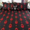 Homewares * | Best Pirce Hells Blankets Gothic Homewares Horror Nightmare | Queen Quilt Set