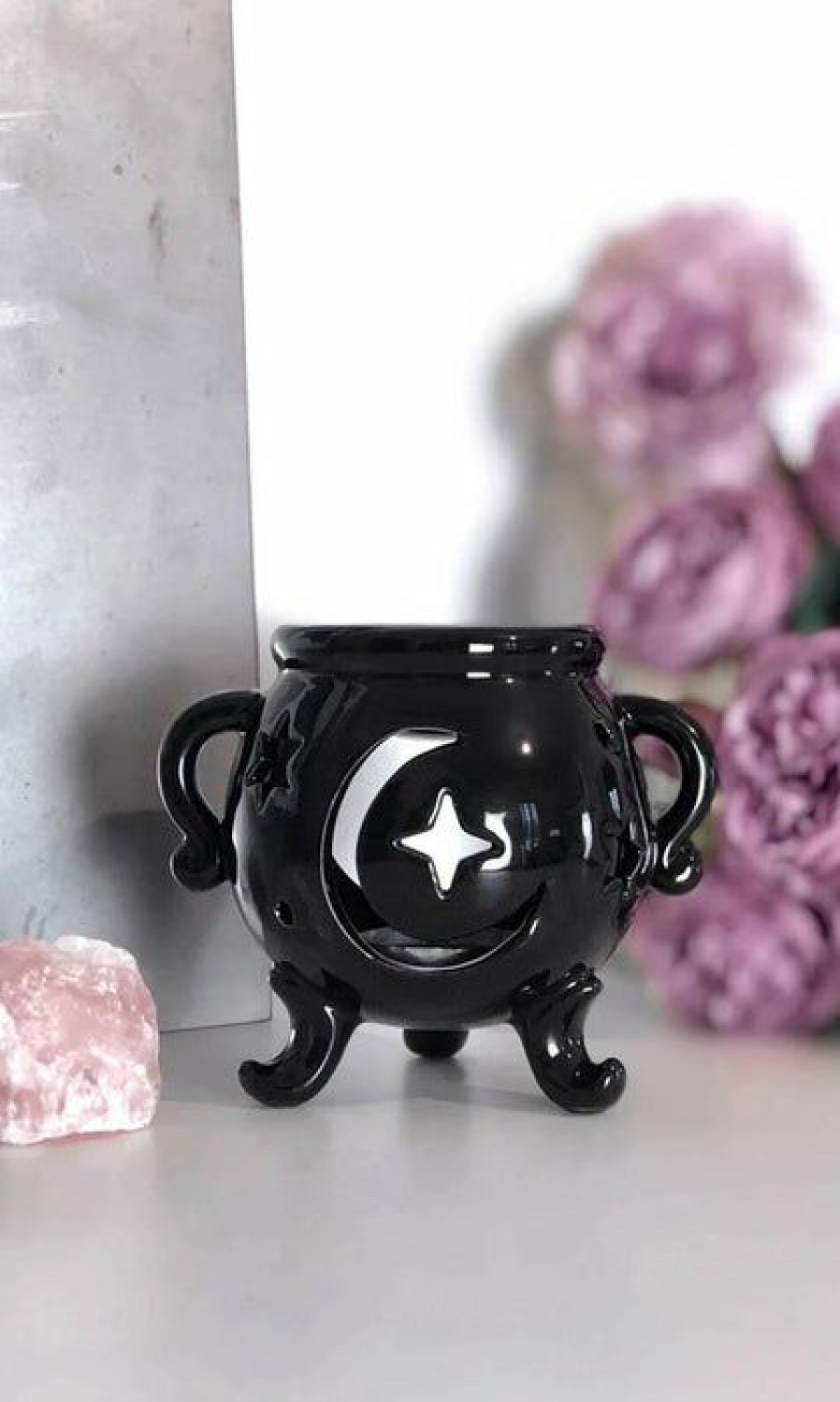 Homewares * | Best Deal Killstar Gothic Homewares Cauldron | Oil Burner