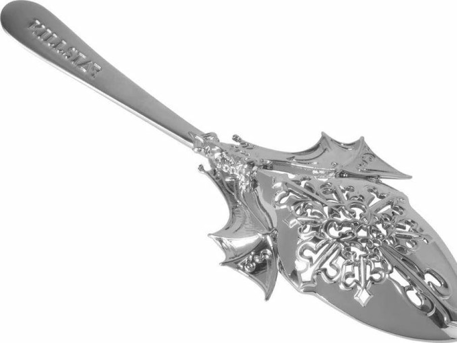 Homewares * | Best Reviews Of Killstar Gothic Homewares Pick Your Poison [Silver] | Absinthe Spoon