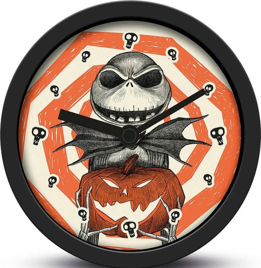 Pop Culture * | Brand New Disney The Nightmare Before Christmas: Pumpkin King | Desk Clock