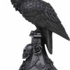 Homewares * | Budget Alchemy Gothic Gothic Homewares Poes Raven | Candlestick