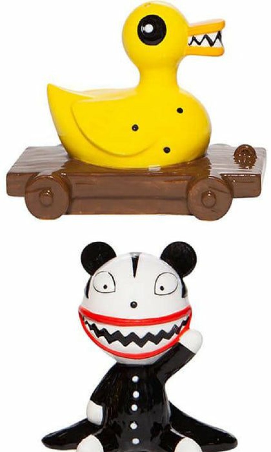 Pop Culture * | Best Deal Collectables Disney Scary Teddy & Killer Duck | Salt & Pepper Shaker Set