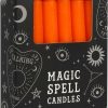 Styles * | Buy Magic Spell Candles Witchcraft Orange Confidence Spell | Candles [Pack Of 12]