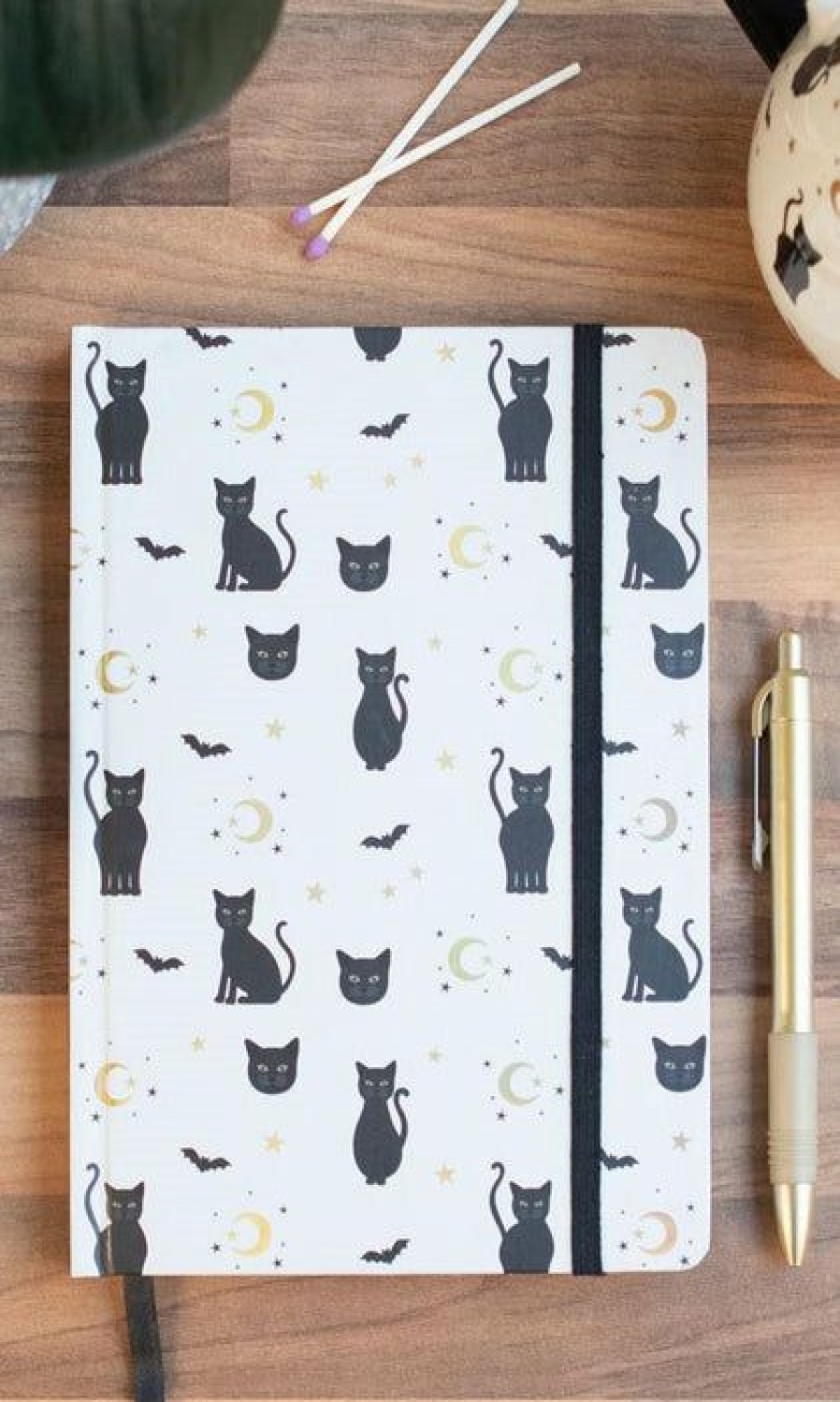 Styles * | Flash Sale Gothic Gifts Bats Gothicat | A5 Notebook