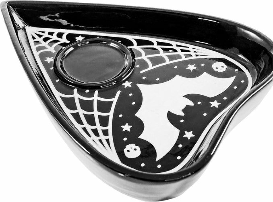 Styles * | New Sourpuss Bats Planchette | Ceramic Dish