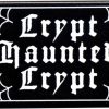 Homewares * | Best Sale Sourpuss Gothic Homewares Crypt Haunted Crypt | Magnet