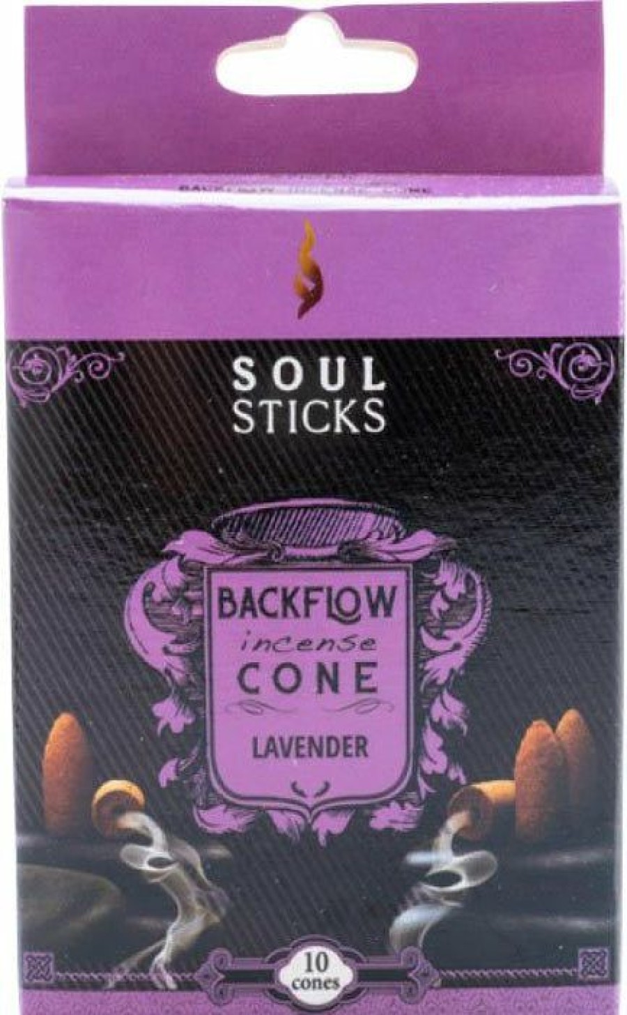 Accessories * | New Soul Sticks All Lavender | Backflow Incense Cone