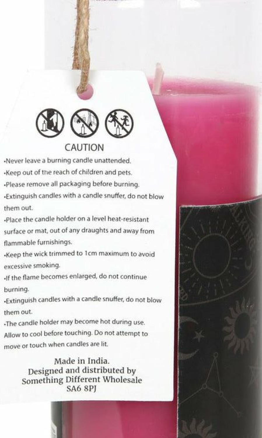 Homewares * | Promo Magic Spell Candles Gothic Homewares Magic Spell [Friendship] | Tube Candle