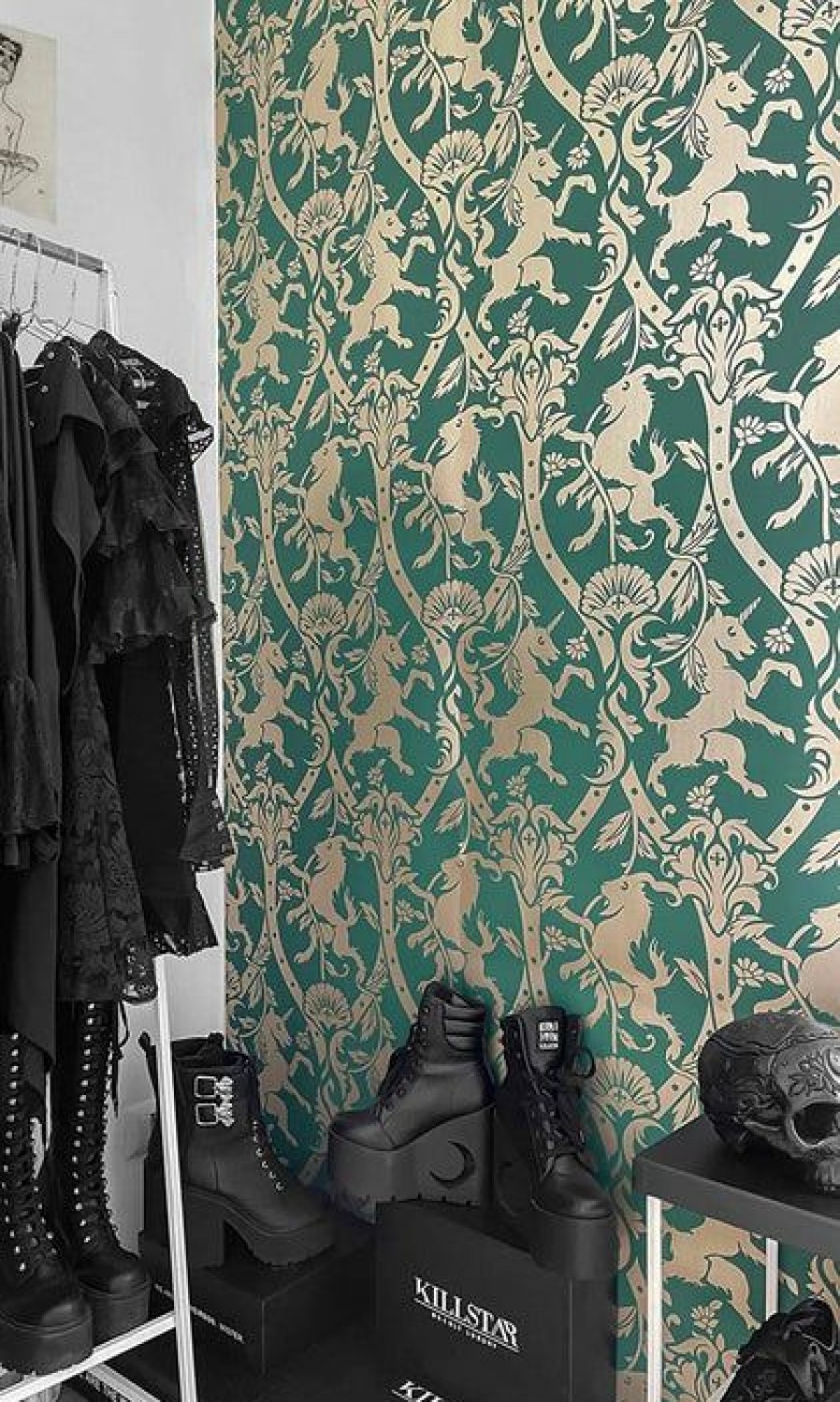 Homewares * | New Killstar Gothic Homewares Royal Beast [Emerald] | Wallpaper*