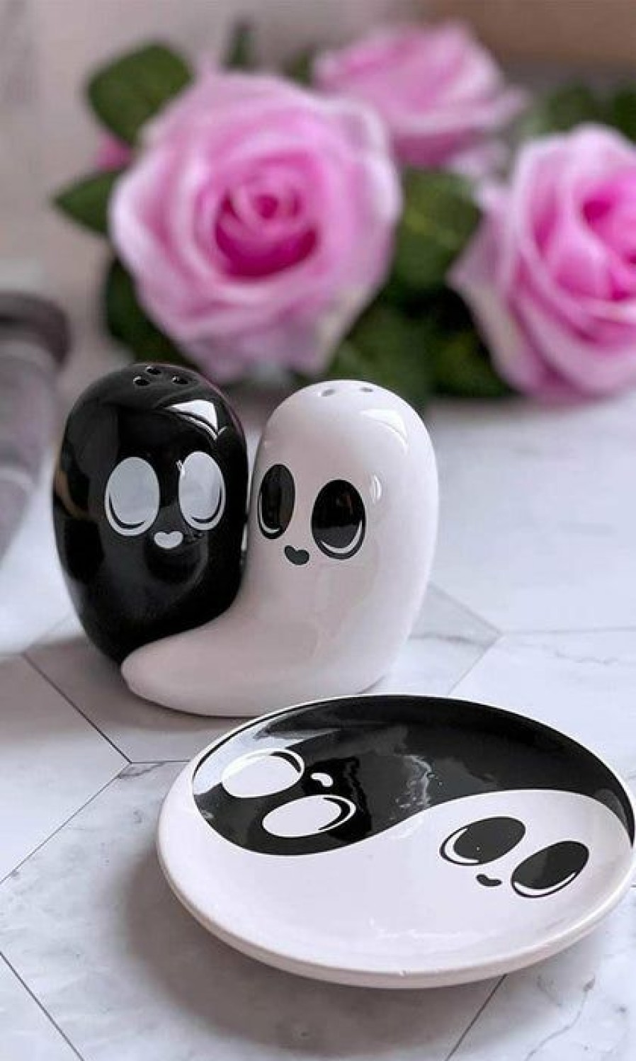 Styles * | Cheapest Killstar Ghosts Spooky | Salt & Pepper Shakers