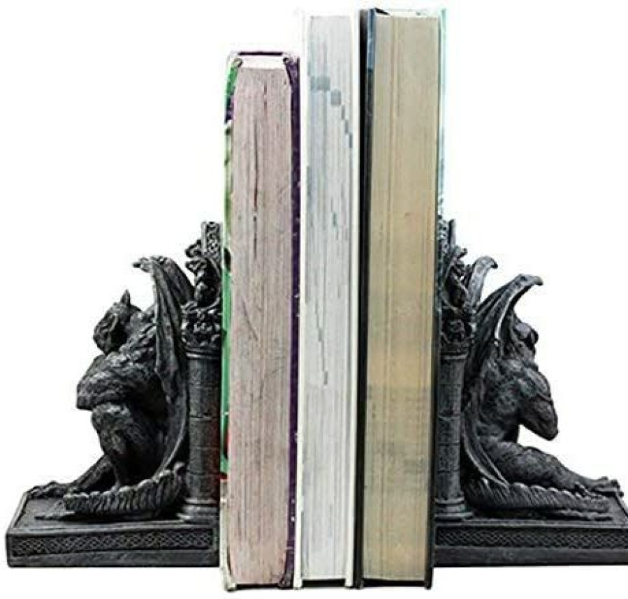 Accessories * | Best Reviews Of Gothic Gifts All Gargoyle | Bookends