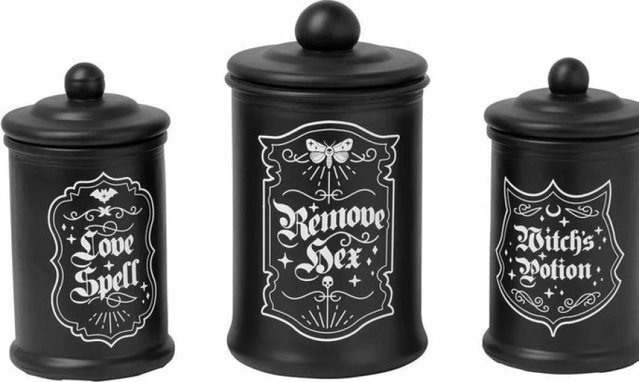 Styles * | Wholesale Killstar Bats Witch'S Vanity | Jars"