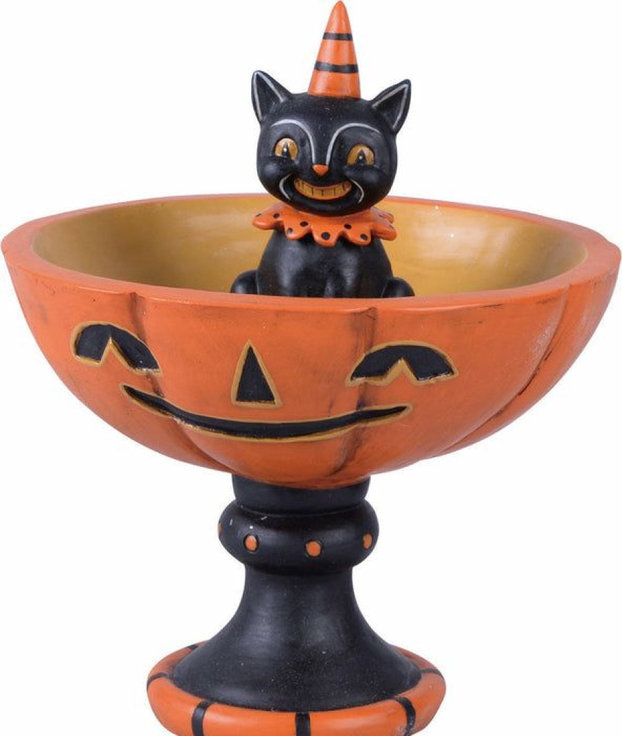 Styles * | New Johanna Parker Cats Black Cat | Treat Stand