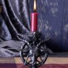 Homewares * | Brand New Nemesis Now Gothic Homewares Light Of Baphomet | Candle Holder`