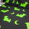 Styles * | Hot Sale Hells Blankets Bats Creature Of The Night [Toxic] | Queen Quilt Set*