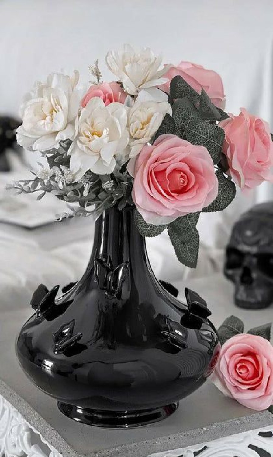 Homewares * | Best Deal Killstar Gothic Homewares Darkspell | Vase'*