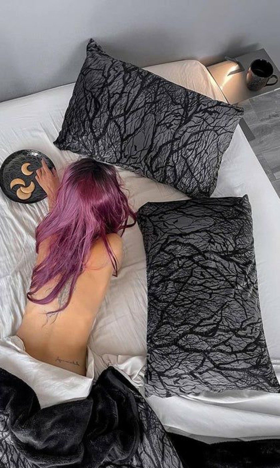 Homewares * | Top 10 Killstar Gothic Homewares Wicked Woods | Pillowcases"