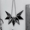 Styles * | Best Reviews Of Killstar Bats Bat Stained Glass | Wall Hanging"