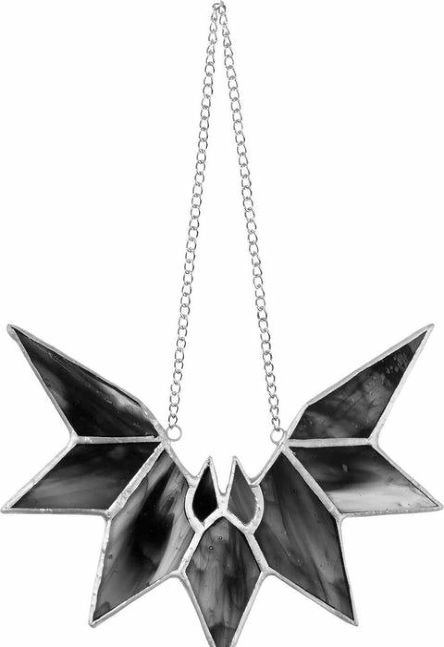 Styles * | Best Reviews Of Killstar Bats Bat Stained Glass | Wall Hanging"