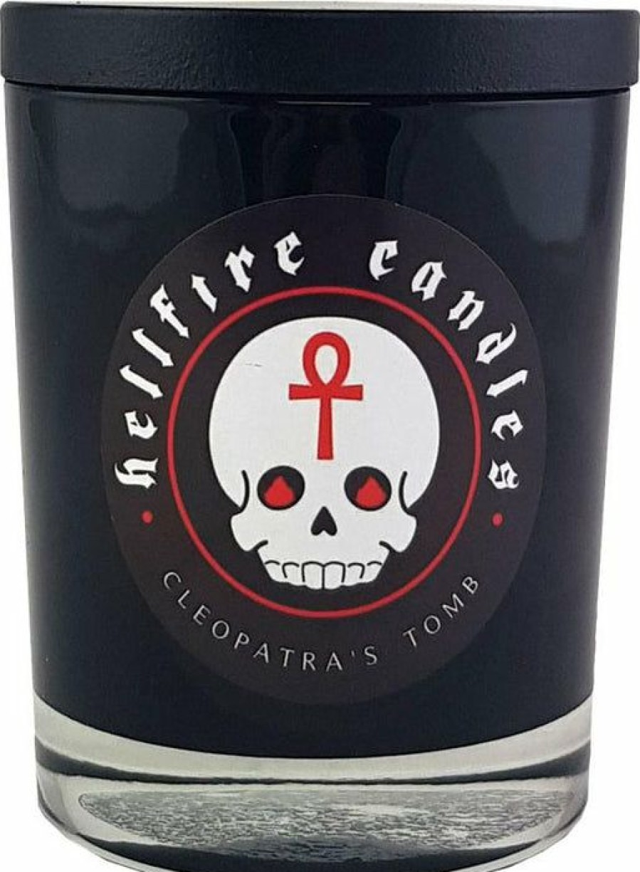 Homewares * | Wholesale Hellfire Candles Gothic Homewares Cleopatra'S Tomb | Candle