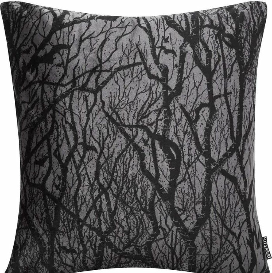 Homewares * | Outlet Killstar Gothic Homewares Wicked Woods | Cushion Cover"