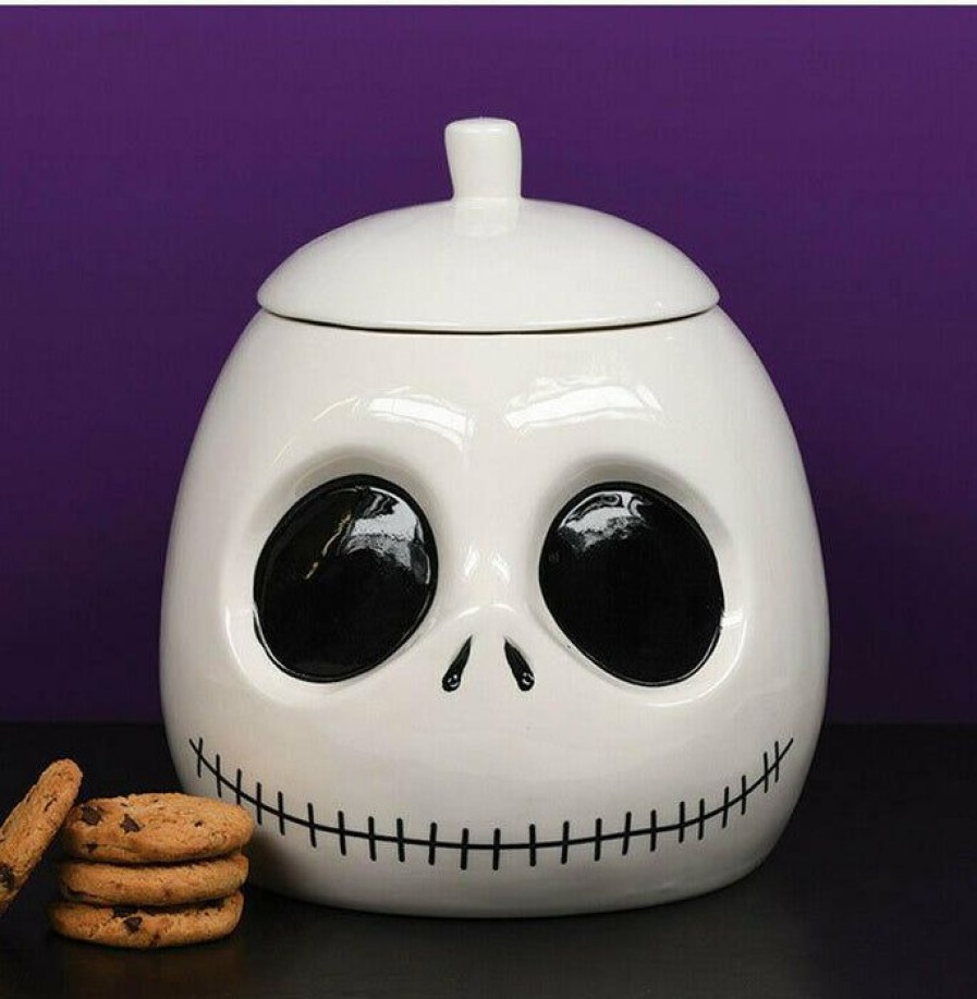 Styles * | Cheap The Nightmare Before Christmas Skulls Nightmare Before Christmas | Jack Skellington Cookie Jar