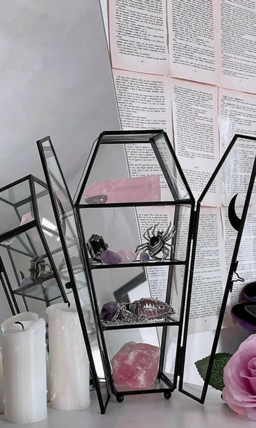 Homewares * | Best Sale Killstar Gothic Homewares Tomb | Display Case"