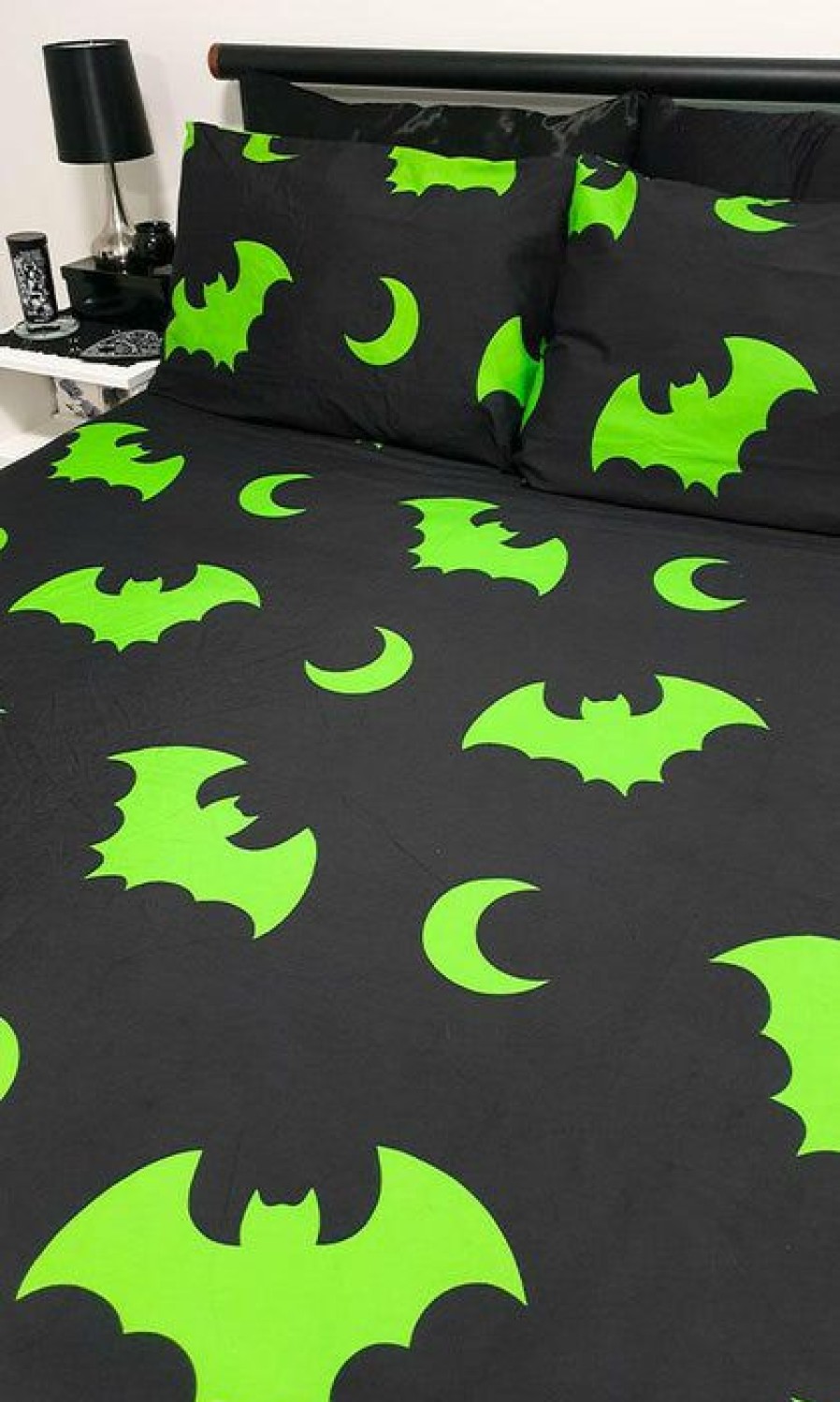 Styles * | Wholesale Hells Blankets Bats Creature Of The Night [Toxic] | King Quilt Set*