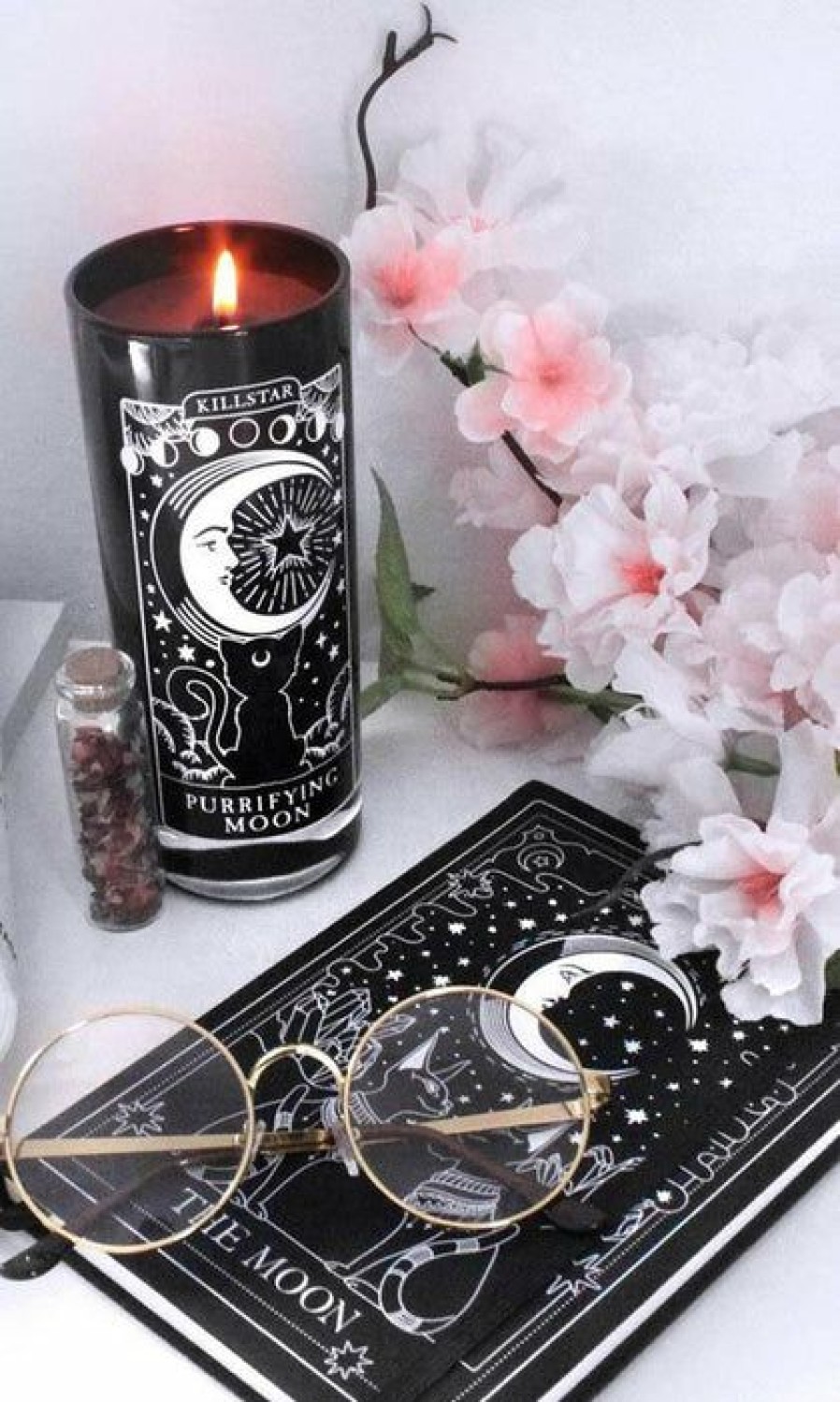 Homewares * | Best Deal Killstar Gothic Homewares Moonspell Ritual | Candle"