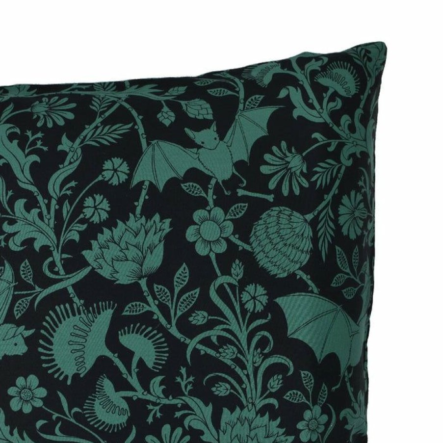 Styles * | Hot Sale Sin In Linen Absinthe Bats | Queen Sheet Set