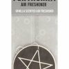 Styles * | Discount Gothic Gifts Pentacles & Pentagrams Pentagram | Air Freshener