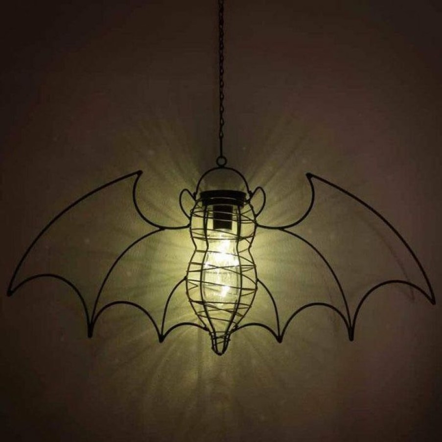 Styles * | Best Sale Alchemy Gothic Bats Bat | Garden Light