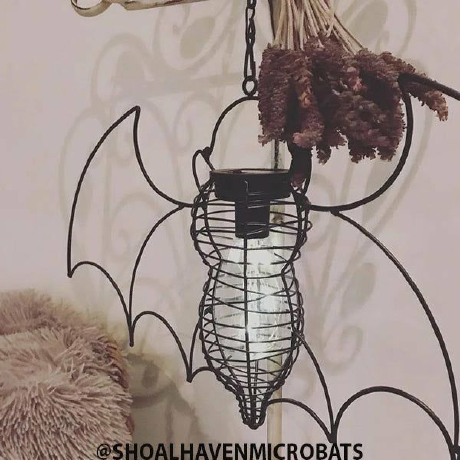 Styles * | Best Sale Alchemy Gothic Bats Bat | Garden Light